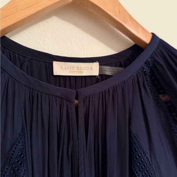 RAMY BROOK SIZE XXS NAVY DRESS - Picture 2 of 8